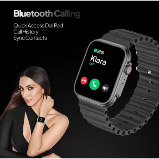 FIRE BOLTT - Edge - AMOLED Display Bluetooth Calling Smartwatch -Model No: BSW115