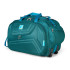 Waterproof Strolley Duffle Bag- 2 Wheels - Luggage Bag - (Turquoise) -M MEDLER Voltage Nylon 55 litres 