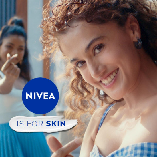 NIVEA Soft Light Moisturizer For Face, Hand & Body, Instant Hydration, Non-Greasy Cream With Vitamin E & Jojoba Oil, 50ml