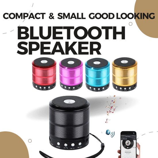MZ WS-887 (Portable Bluetooth Mini Speaker) 5 W Bluetooth Speaker
